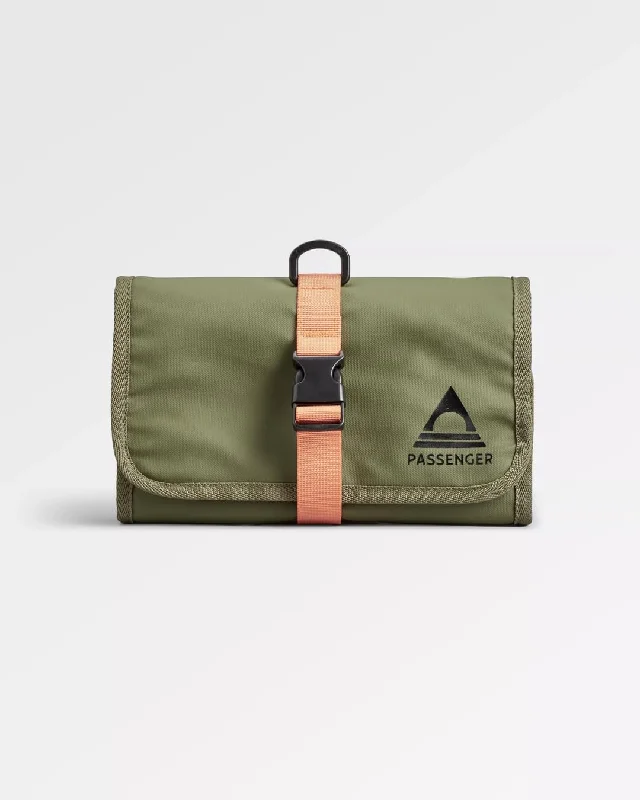 Boutique Styles Drop Recycled Wash Kit - Khaki