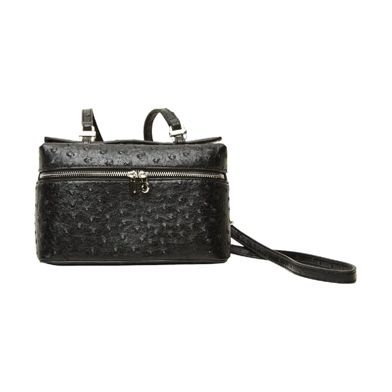 Fashionista Favorites OSTRICH FAUX POCKET BAG