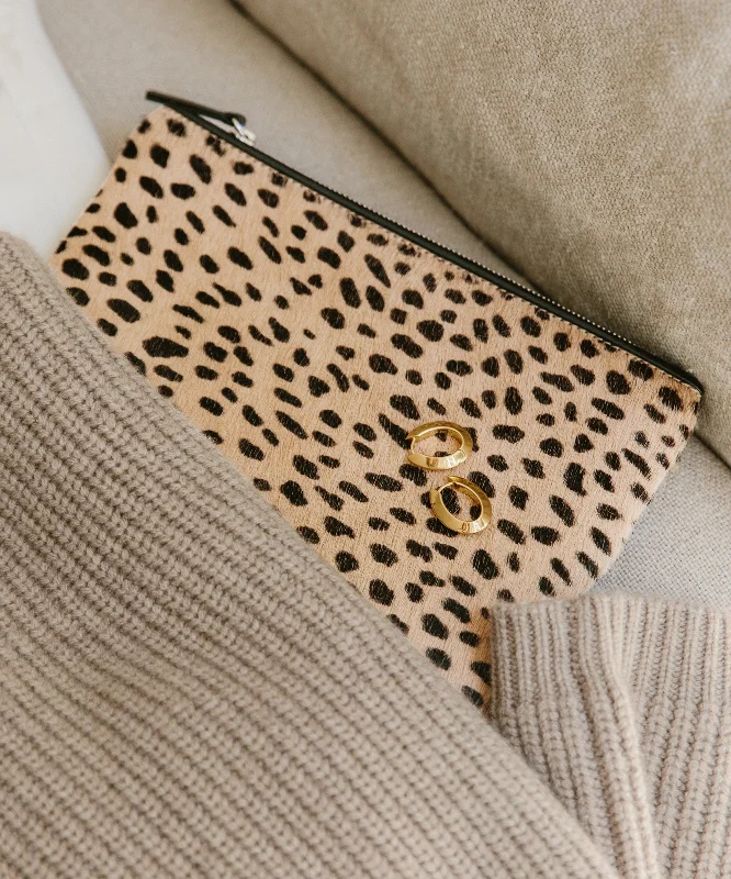 The Good Stuff Pony Hair Zip Pouch