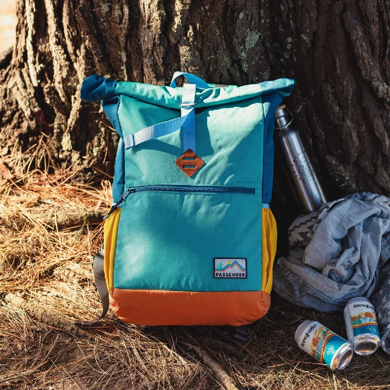 Bold Style Discounts Rolltop Cooler Recycled 32L - Multi Colour