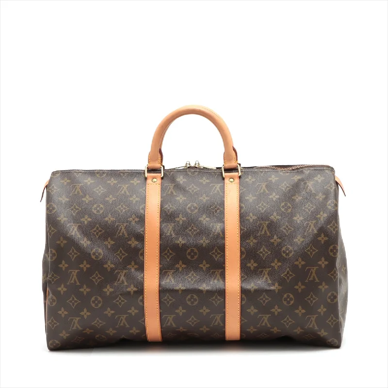 Vintage-Inspired Style Offers LOUIS VUITTON Keepall 50 in Monogram M41426