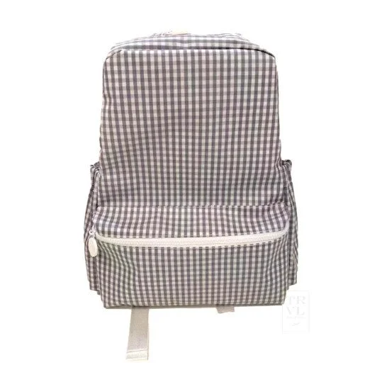 Designer Bags For Luxury Collectors With Offers Grey Gingham Backpack