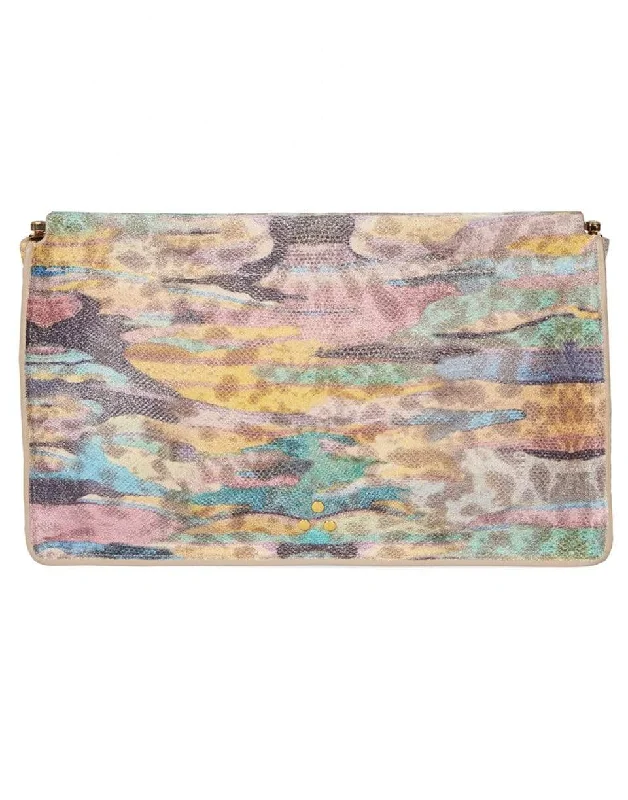 Active Lifestyles Clic Clac L Split Suede Psyche Clutch