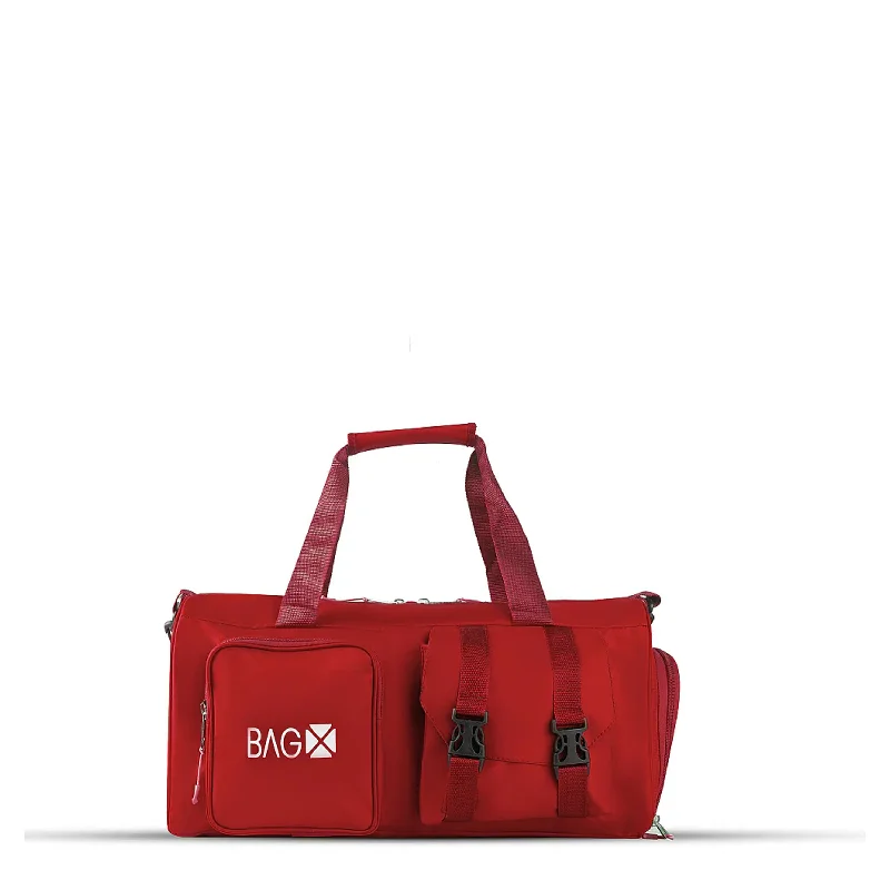 Sporty Bags For Active And Athletic Lifestyles HQ RED DUFFEL BAG