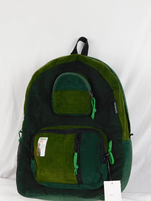 Bags For College Students On A Budget Patchwork Corduroy Backpack Large