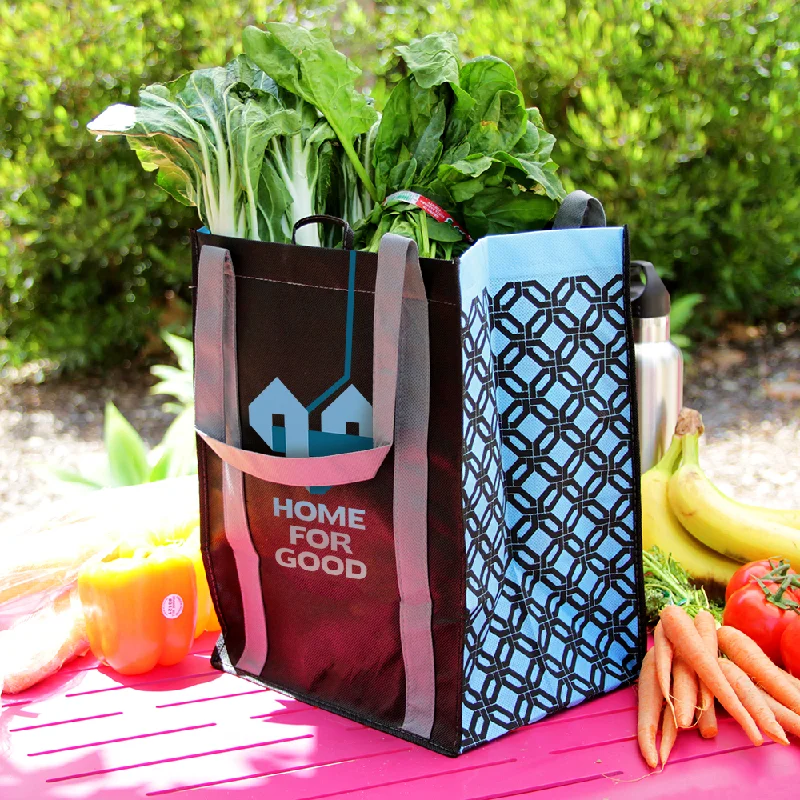 Senior Travelers Reinforced Handle Tote *Fully Customizable* Bag Ban Approved
