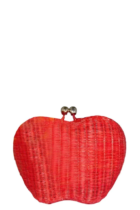 Limited Edition Bags For Collectors Tasty Apple Clutch