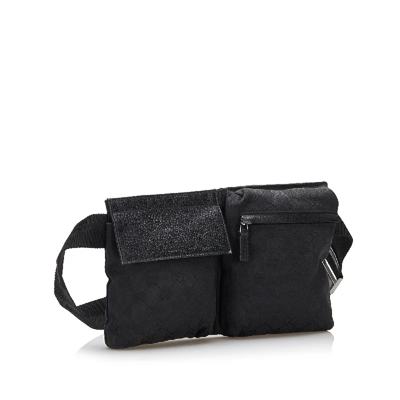 New Year Party Bag For Celebrations Gucci GG Canvas Belt Bag (SHG-37770)